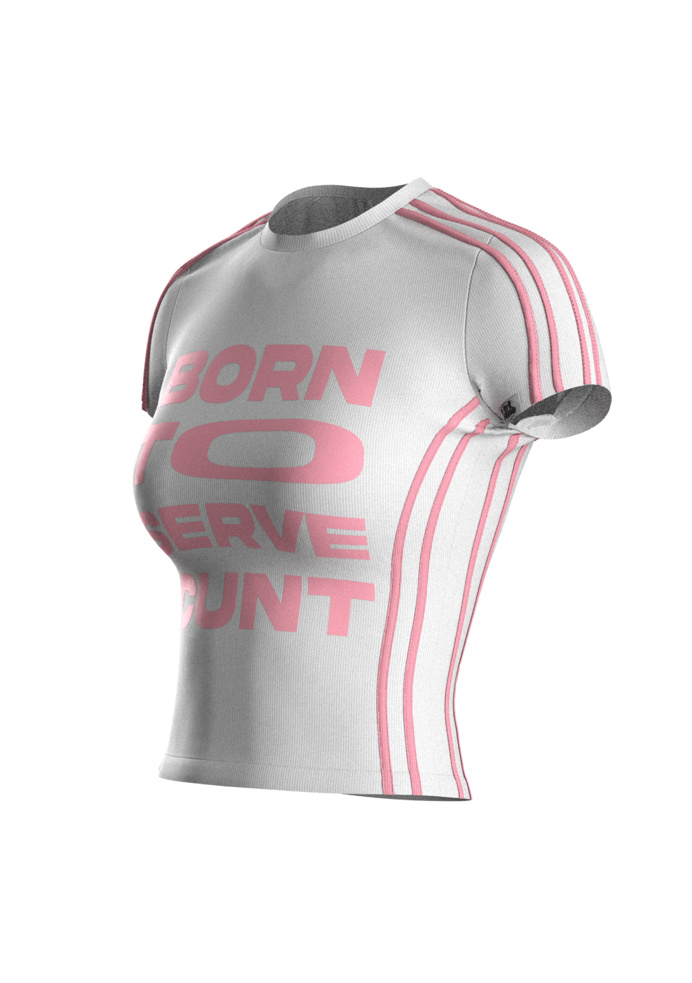 Born To Serve Sweet Pink Top - Image 2