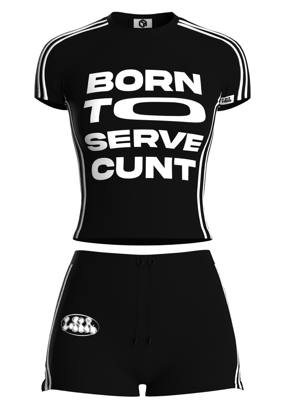 Born To Serve Panda Set