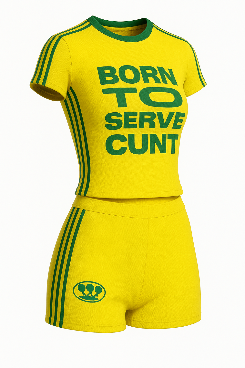 Born To Serve Yellow Set - Image 2