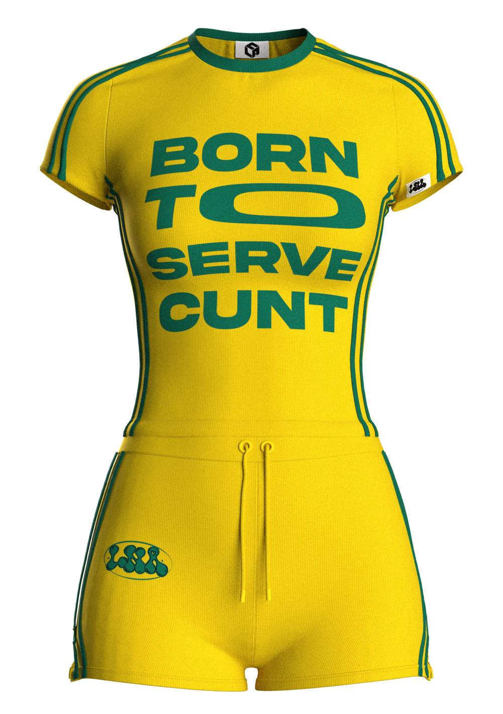 Born To Serve Yellow Set