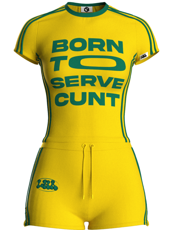 Born To Serve Yellow Set