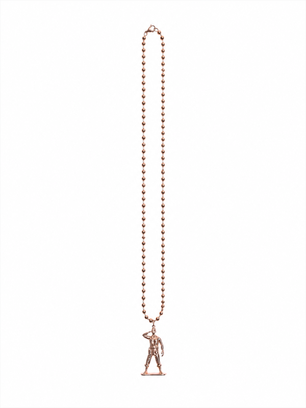 LNA ROSE GOLD SOLDIER CHAIN