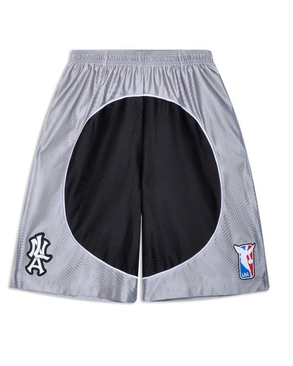 LNA MESH SHORTS - GREY EDITION — Front