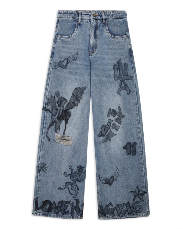 LNA SKETCH DENIM — Front